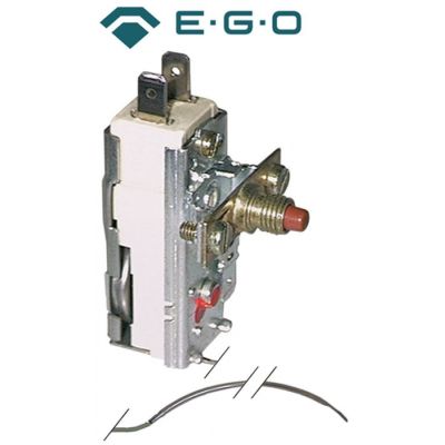 Termostat de protectie 250°C, 16 A, senzor curbat ø 3,03 x 160 mm, EGO 55.14542.040 - 375137