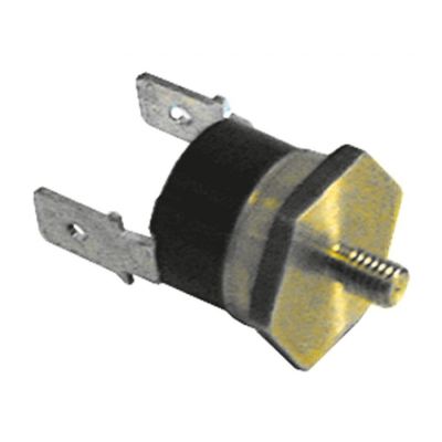 Termostat cu bimetal 110°C, contact 1NC, filet M4 - 375160