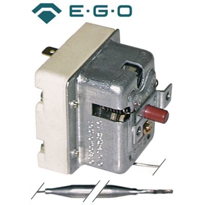 Termostat de siguranta 150°C, cu 1 contact 20 A, bulb ø 6 x 74 mm, capilar 1700 mm - 375170