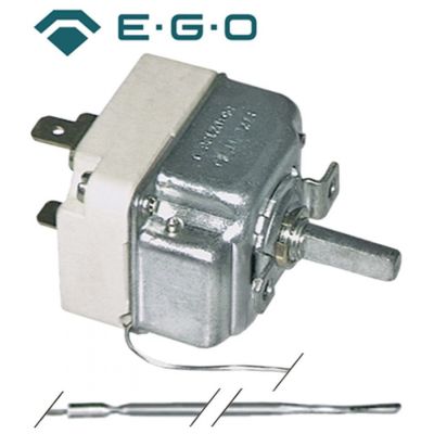 Termostat reglabil 50-294 °C, contact 16 A, senzor ø 3 x 226 mm, capilar 870 mm - 375184