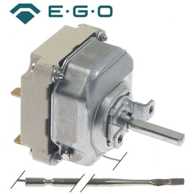 Termostat 50-300°C, 3 contacte 16 A, dimensiuni senzor ø 3 x 219 mm, lungime capilar 900 mm - 375192