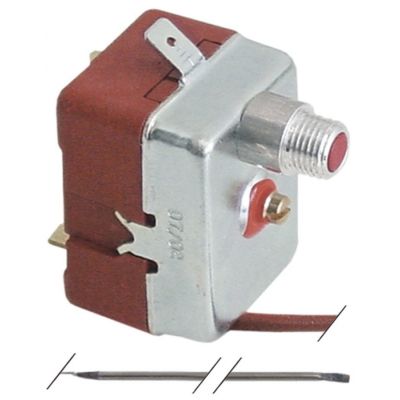 Termostat de protectie 240 °C, contact 16 A, senzor ø 3 x 190 mm, lungime tub capilar 1030 mm - 375196