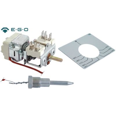Termostat, temperatura maxima 185°C, gama temperatura 106-185°C, 1 contact - Cod 375293