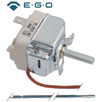 Termostat 60-358 °C, contact, 16 A, senzor ø 3 x 178 mm, capilar 870 mm, EGO 5519072802 - 375313