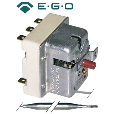 Termostat de siguranta 350 °C, cu 3 contacte 20 A, senzor ø 6x79 mm, lungime tub capilar 900 mm - 375338