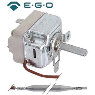 Termostat 30-110°C,contact 16A, 250V, bulb ø 6 x 130 mm, capilar 2000 mm, EGO 55.19029.800 - 375386