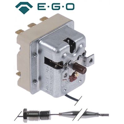 Termostat de siguranta 135 °C, trifazic, dimensiuni senzor ø 6 x 73 mm, lungime tub capilar 1490 mm, cu presetupa M9 - 375394