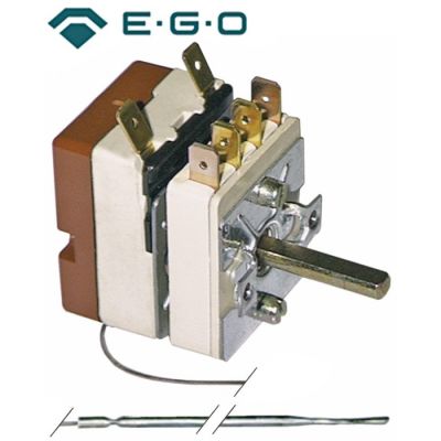 Termostat cu intrerupator 50-320°C, contact 16A - 375408