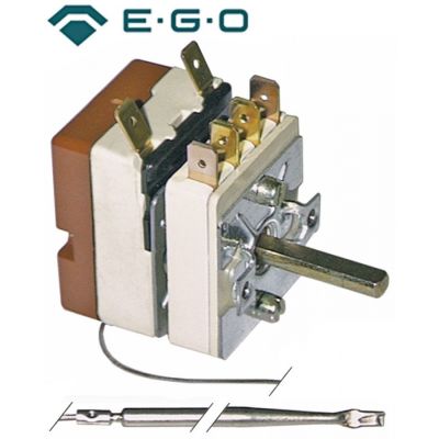 Termostat, temperatura maxima 400 °C, gama temperatura 130-400 °C, 1 contact, 16 A - Cod 375409