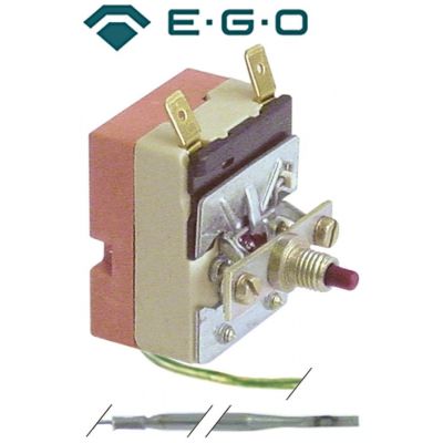 Termostat, 329 °C, 1 contact, 16 A, senzor ø 3,03 mm, lungime senzor 160 mm - Cod 375416