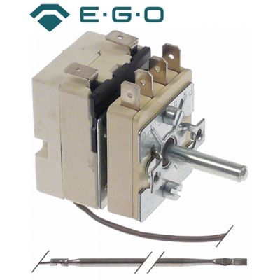 Termostat, temperatura maxima 320 °C, gama temperatura 50-320 °C, 1 contact, senzor ø 3,03 mm - Cod 375429