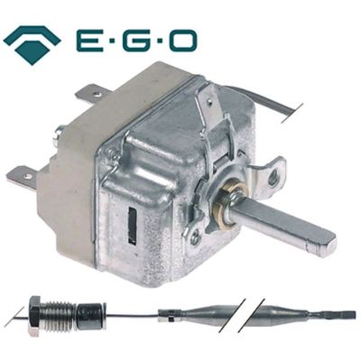 Termostat reglabil 95-182 °C, 16 A, senzor ø 6 x 133 mm, capilar 870 mm, presetupa M9x1 - 375444