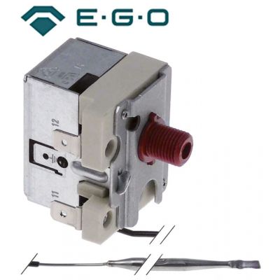 Termostat de sigurata 169 °C, contact 16 A, dimensiuni bulb ø 4 x 130 mm, lungime capilar 550 mm - 375480