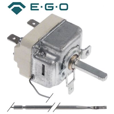 thermostat t.max. 320°C temperature range 60-320°C 1-pole 1NO 16A probe ø 3,1mm probe length 226mm