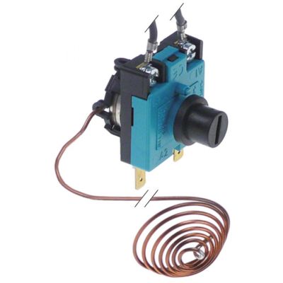 safety thermostat t.max. 106°C 1-pole 1NC 20A probe ø 2,3mm probe L 10mm capillary pipe 300mm