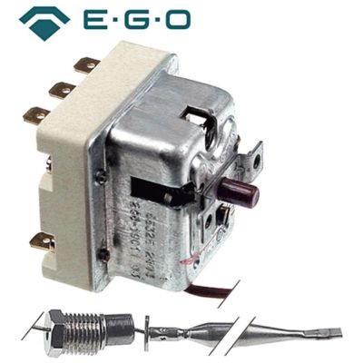 safety thermostat 245°C 3-pole 20A probe ø 6mm probe length 75mm capillary pipe length 900mm