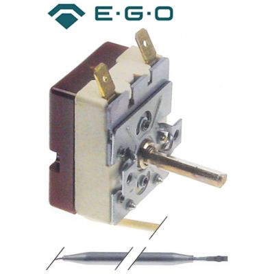 Termostat, temperatura maxima 110 °C, gama temperatura 30-110°C, 1 contact, 16 A, senzor ø 6 mm, lungime senzor 115 mm - Cod 375567