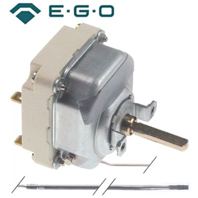 thermostat t.max. 300°C temperature range 60-300°C 3-pole 3NO 16A probe ø 3,1mm probe length 263mm