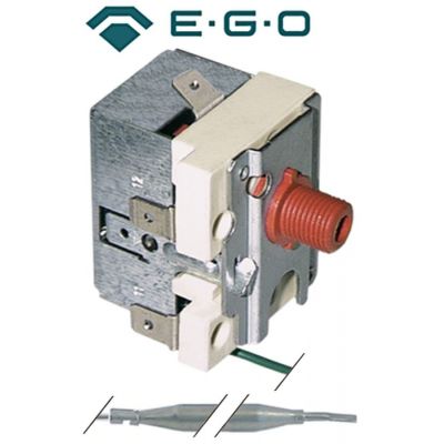 Termostat de siguranta 147°C, cu 1 contact 16A, senzor ø 6 x 77 mm, lungime tub capilar 1860 mm - 375591