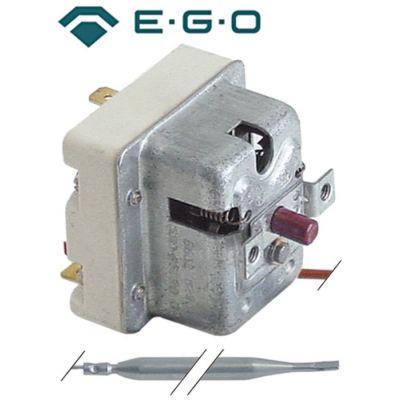 Termostat de siguranta 360 °C, contact 0,5 A, senzor ø 6x79 mm, lungime tub capilar 890 mm - 375599