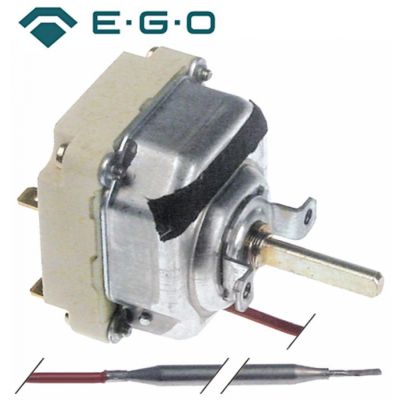 Termostat trifazic 100-330°C, 3 contacte 16A, dimensiuni bulb ø 6 x 75 mm, capilar 870 mm, EGO 55.34062.803 - 375614