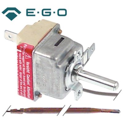 Termostat 75-500°C, 55.19084.800, contact 16A, senzor ø 3,9 x 228 mm, capilar 1470 mm - 375661