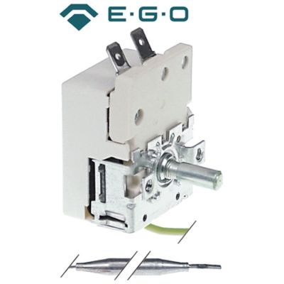 Termostat, temperatura maxima 116 °C, gama temperatura 35-116 °C, 1 contact, 16 A, senzor ø 6 mm, lungime senzor 113 mm - Cod 375714