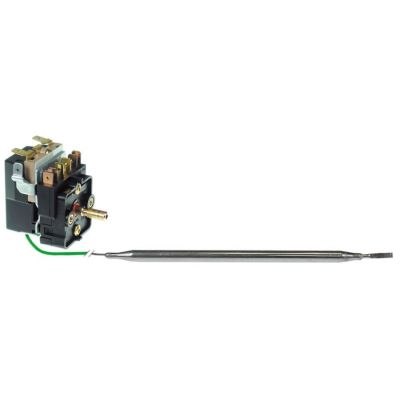 Termostat cu intrerupator 30-110 °C, contact 16 A, senzor ø 6 x 140 mm, capilar 1650 mm - 375738