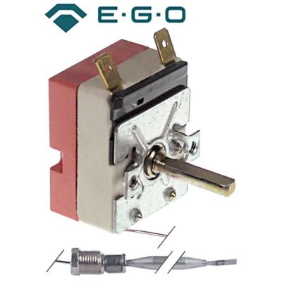 thermostat t.max. 175°C temperature range 101-175°C 1-pole 1NO 16A