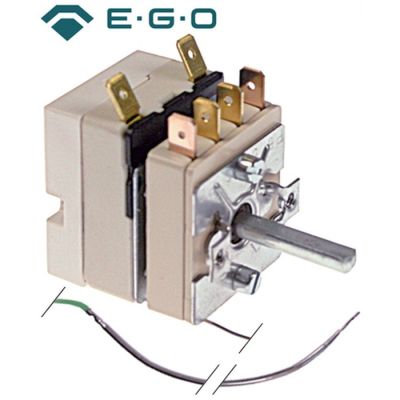 Termostat, temperatura maxima 105 °C, gama temperatura 30-105 °C, 1 contact, 16 A, senzor ø 3,03 mm - Cod 375794