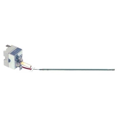 Termostat CAMPINI 50-270°C, contact 16 A, 250 V, senzor ø 3 x 135 mm, lungime tub capilar 1450 mm - 375816