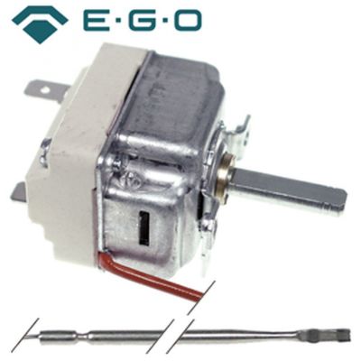 Termostat, temperatura maxima 320 °C, 1 contact, senzor ø 3 mm, lungime senzor 145 mm, lungime ax 23 mm - Cod 375824