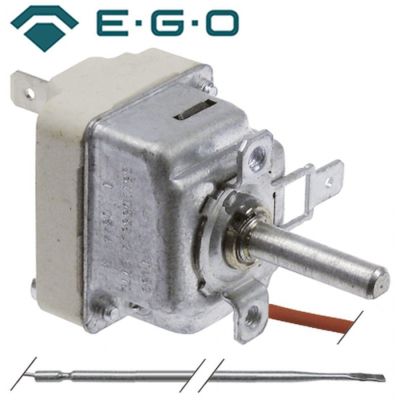 Termostat 55-289°C, contact 16A, bulb ø 3 x 226 mm, lungime capilar 1780 mm - 375860