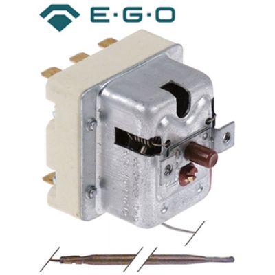 safety thermostat 570°C 3-pole probe ø 3,9mm probe length 228mm capillary pipe length 890mm