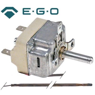 Termostat t.max. 422°C, contact 16 A, bulb ø 4 x 163 mm, lungime capilar 870 mm, EGO - 375884