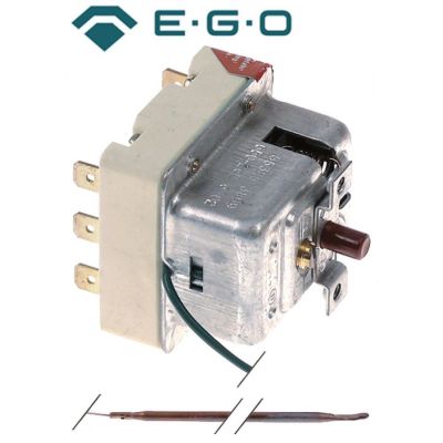 Termostat, 650 °C, 3 contacte, temperatura de pornire 624 °C - Cod 375890