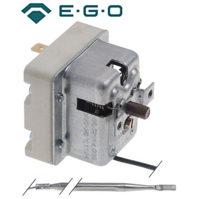 Termostat de siguranta 299°C, contact 20A, sonda ø 4 x 123 mm, capilar 1500 mm - 375943