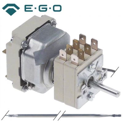 thermostat t.max. 306°C temperature range 56-306°C 3-pole 16A probe ø 6mm probe length 77mm