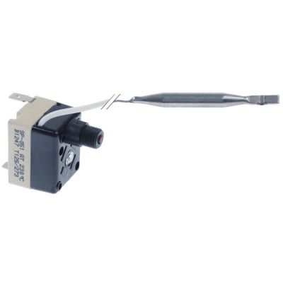 safety thermostat switch-off temp. 230°C 1-pole 1NO 16A probe ø 6mm probe L 58mm