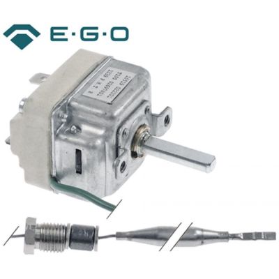 thermostat t.max. 110°C temperature range 0-110°C 1-pole 1NO 16A probe ø 6mm probe length 140mm