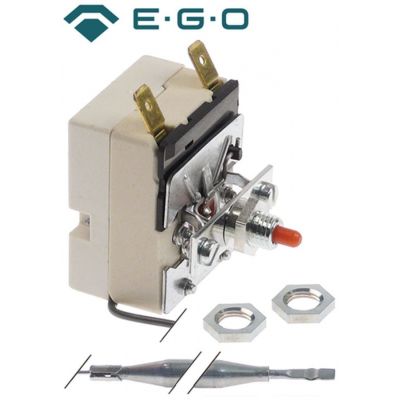 safety thermostat 160°C 1-pole 16A probe ø 6mm probe length 75mm capillary pipe length 1540mm