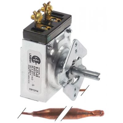 thermostat t.max. 121°C temperature range 15,5-121°C 1-pole 1NO