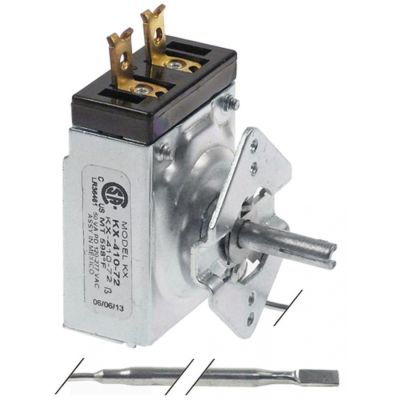 Termostat Robertshaw 38-314°C, senzor ø 5 mm, L 285 mm, capilar L 1750 mm - 376036