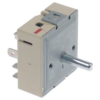 energy regulator 1CO 13A shaft ø 6,4x4,8mm shaft L 23mm