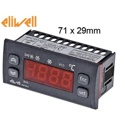 Controler Eliwell IS974LX, 3½ digits, montare 71x29 mm - 378138