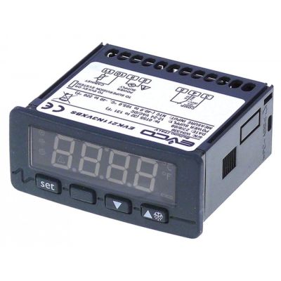 Termostat Every Control tip EVK211, 12-24 V, cu 1 releu 16 A, NTC / PTC, -50+150 °C - 378147