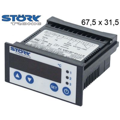 electronic controller STÖRK-TRONIK type ST710-JB1JA.10 67.5x31.5mm 230 V voltage AC