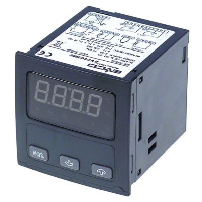 Controlor electronic EVERY CONTROL EV7402, 24/230V, 50/60Hz, sonde compatibile NTC/PTC/Pt100/TC(J,K)/mA, montare 66.5x66.5mm - 378170