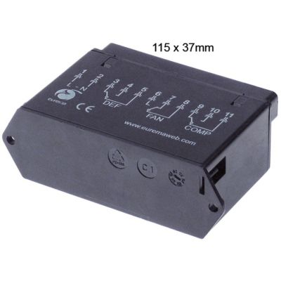 load module EUREMA type EWEM036 115x37mm 230V voltage AC relay outputs 3 CO-20A CO-16A CO-10A