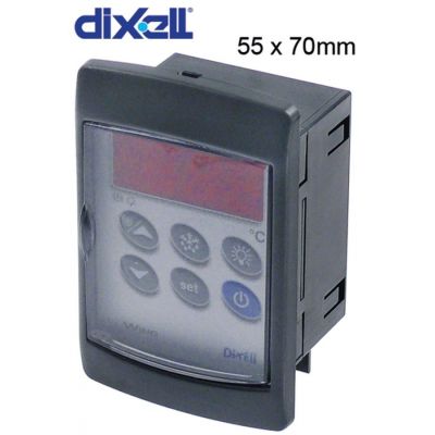 electronic controller DIXELL XW20VS-5N0C0 55x70mm built-in depth 40mm 230V voltage AC NTC/PTC